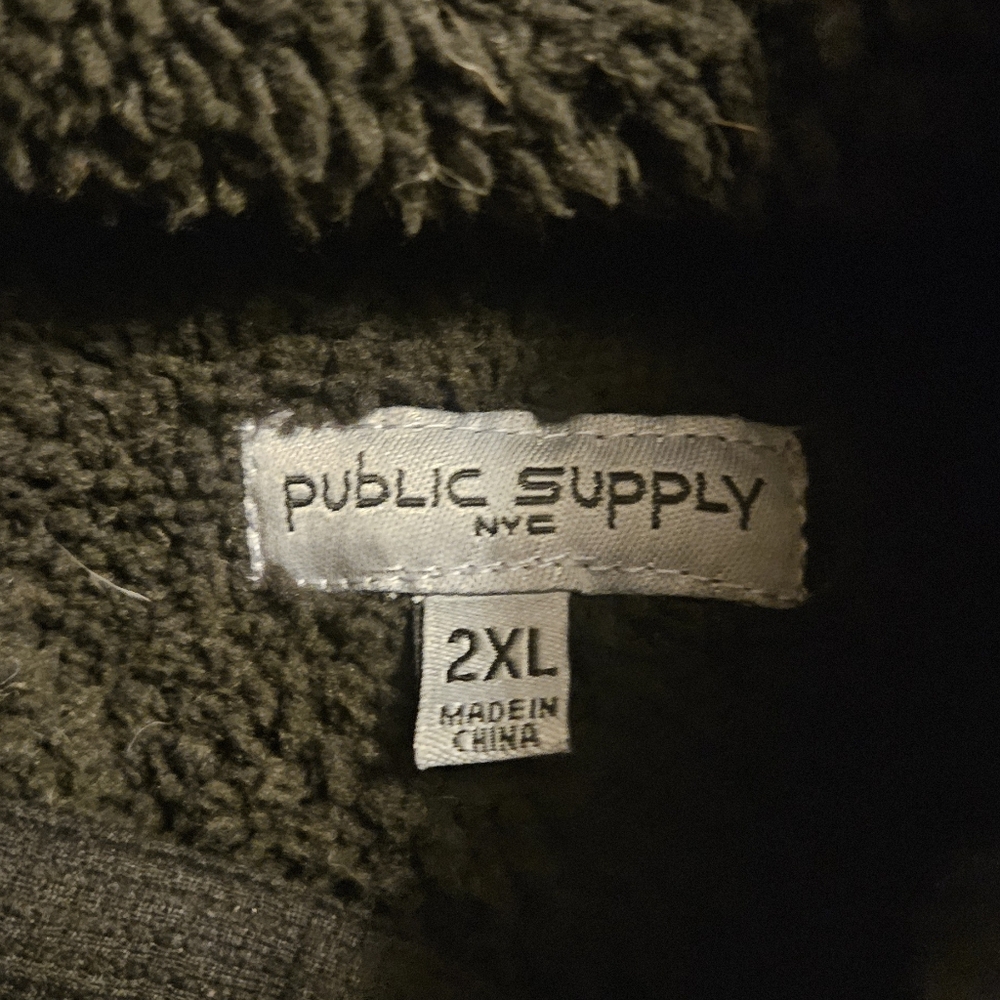 Black & White Plaid Flannel Jacket - Picture 5 of 5